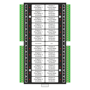 24 channel Analog and Digital Input I/O Module